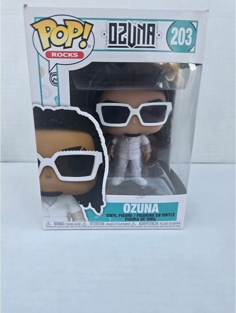 Funko Pop Rocks Ozuna Vinyl Figure #203
